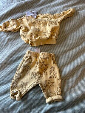 🦁💛 Disney Baby Lion King Set – Size 3M 💛🦁